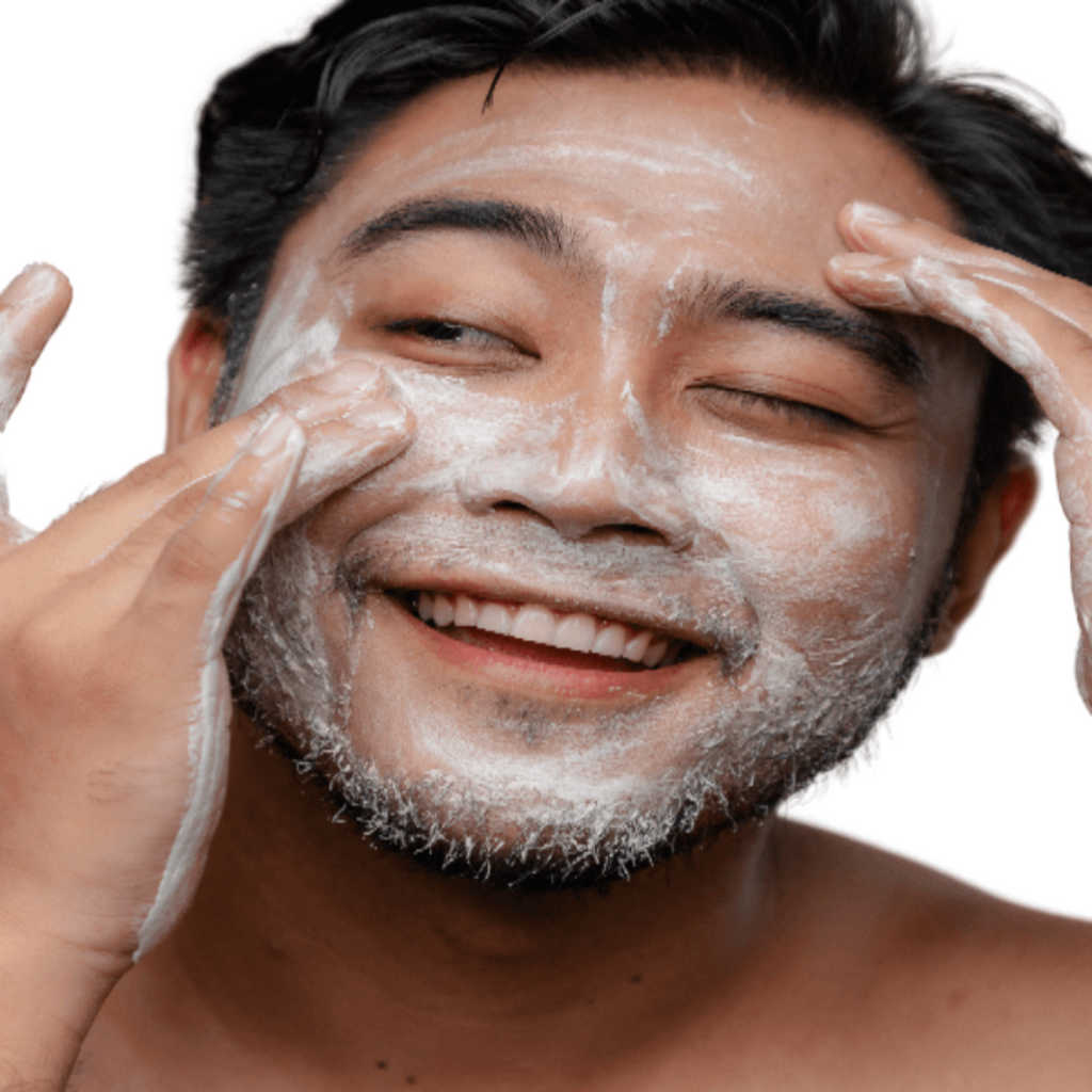 Dry Skin Relief Two-Step Facial System - Wash and Moisturizer - For MEN